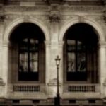 The Letter m_5 - PARIS - Sepia Tone