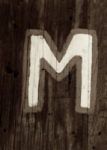 The Letter m_6 - Toronto - Sepia Tone