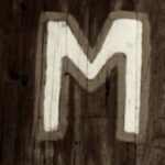 The Letter m_6 - Toronto - Sepia Tone