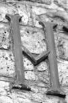 The Letter m_7 - London - Black & White