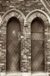The Letter m_8 - Toronto - Sepia Tone