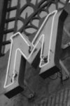 The Letter m_9 - London - Black & White