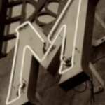 The Letter m_9 - London - Sepia Tone