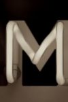 The Letter m_9 - NYC - Sepia Tone