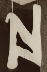 The Letter n_10 - London - Sepia Tone