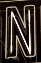 The Letter n_14 - London - Sepia Tone