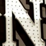 The Letter n_1 - Toronto - Sepia Tone