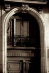 The Letter n_1 - PARIS - Sepia Tone