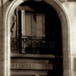 The Letter n_1 - PARIS - Sepia Tone