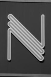 The Letter n_1 - NYC - Black & White