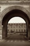 The Letter n_3 - PARIS - Sepia Tone