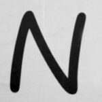 The Letter n_3 - NYC - Black & White
