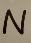 The Letter n_3 - NYC - Sepia Tone