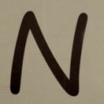 The Letter n_3 - NYC - Sepia Tone