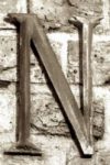 The Letter n_4 - London - Sepia Tone