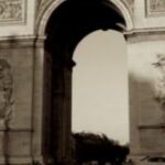 The Letter n_4 - PARIS - Sepia Tone