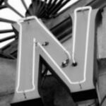 The Letter n_5 - London - Black & White