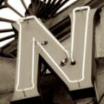 The Letter n_5 - London - Sepia Tone