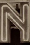 The Letter n_5 - PARIS - Sepia Tone