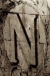 The Letter n_6 - PARIS - Sepia Tone