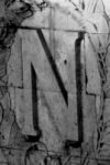 The Letter n_6 - PARIS - Black & White