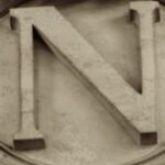 The Letter n_7 - PARIS - Sepia Tone