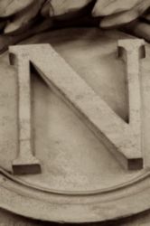 The Letter n_7 - PARIS - Sepia Tone