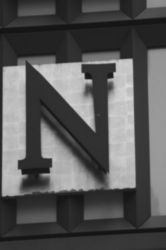 The Letter n_8 - NYC - Black & White
