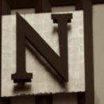 The Letter n_8 - NYC - Sepia Tone