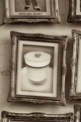 The Letter o_10 - PARIS - Sepia Tone