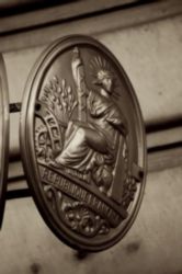 The Letter o_17 - PARIS - Sepia Tone