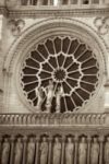 The Letter o_1 - PARIS - Sepia Tone