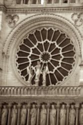 The Letter o_1 - PARIS - Sepia Tone