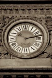 The Letter o_22 - PARIS - Sepia Tone
