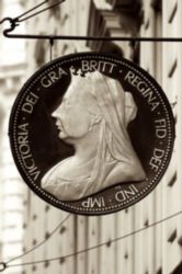 The Letter o_250 - London - Sepia Tone