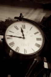 The Letter o_27 - PARIS - Sepia Tone