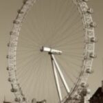 The Letter o_48 - London - Sepia Tone