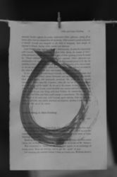The Letter o_88 - London - Black & White