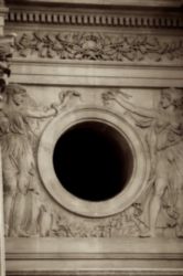 The Letter o_9 - PARIS - Sepia Tone