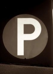 The Letter p_1 - NYC - Sepia Tone