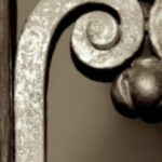 The Letter p_3 - London - Sepia Tone
