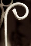 The Letter p_4 - London - Sepia Tone