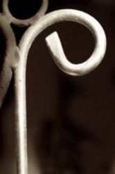 The Letter p_4 - London - Sepia Tone