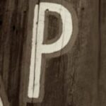 The Letter p_4 - Toronto - Sepia Tone