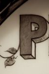The Letter p_4 - PARIS - Sepia Tone
