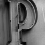The Letter p_4 - NYC - Black & White