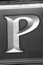 The Letter p_5 - London - Black & White