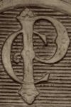 The Letter p_5 - PARIS - Sepia Tone