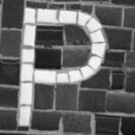 The Letter p_6 - NYC - Black & White