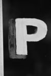 The Letter p_8 - NYC - Black & White